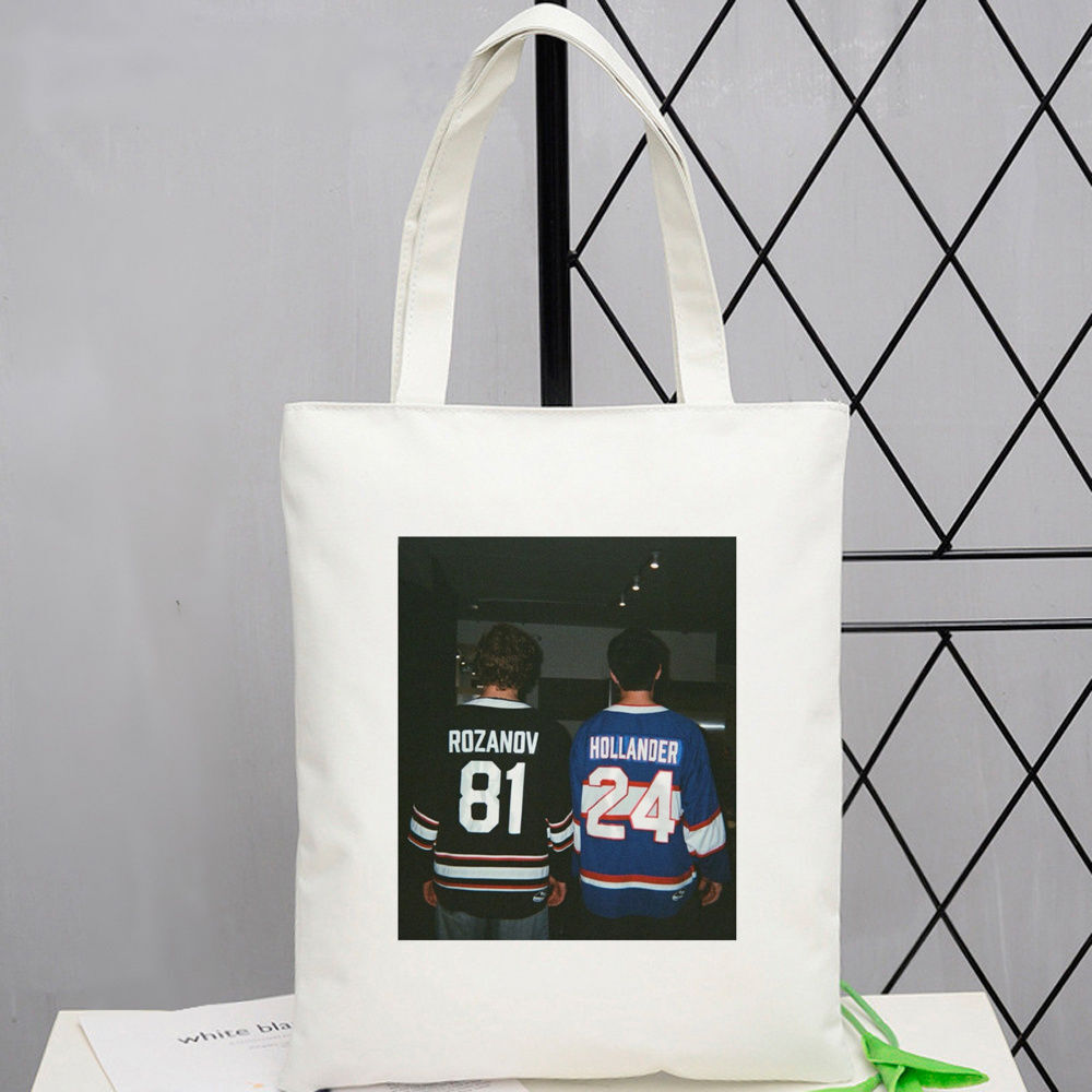 Heated Rivalry Canvas Tote Bag - Sustainable Living Events recension och pris